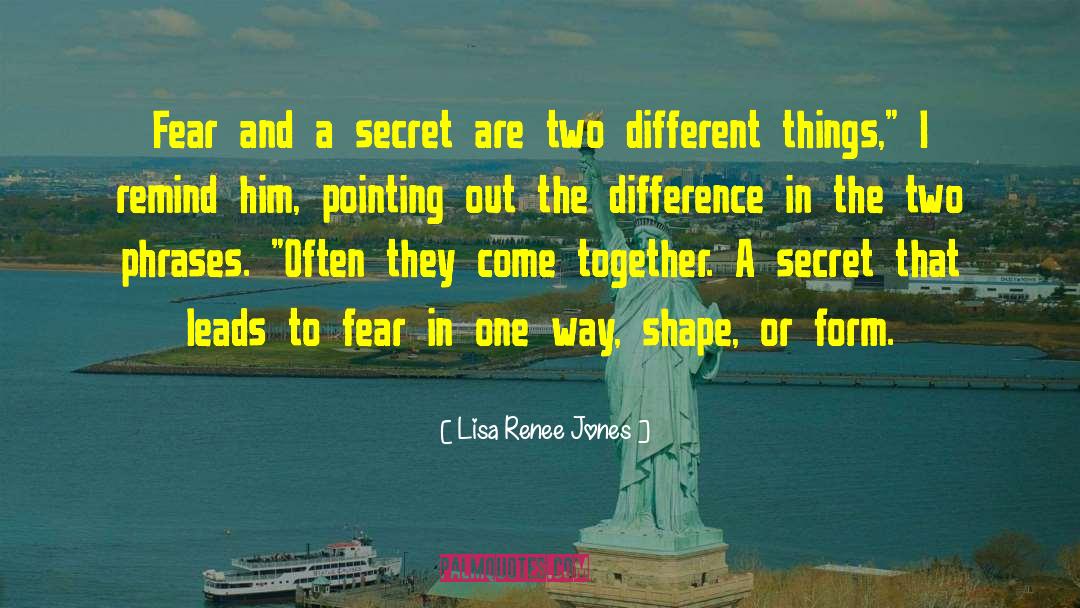 Secret Admirer quotes by Lisa Renee Jones