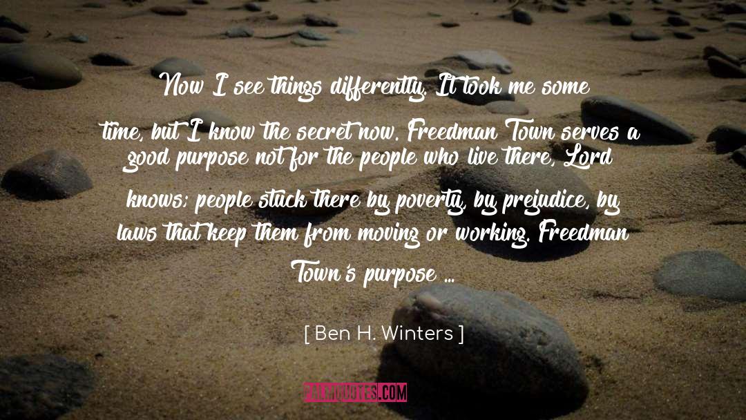 Secret Conviction quotes by Ben H. Winters