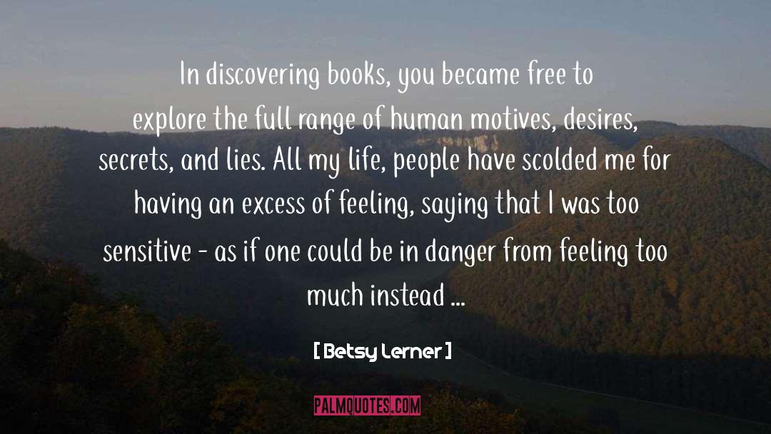 Secret Desire quotes by Betsy Lerner