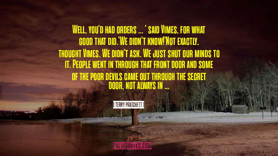 Secret Door quotes by Terry Pratchett