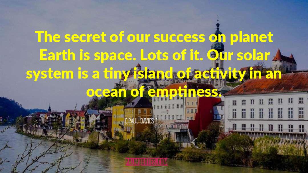 Secret Earth quotes by Paul Davies