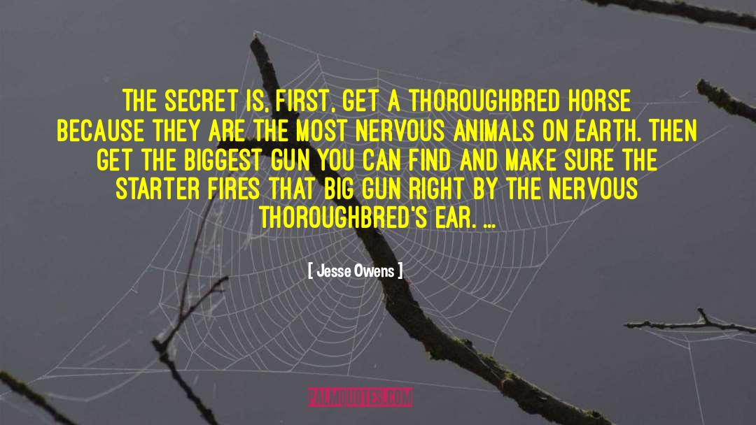 Secret Earth quotes by Jesse Owens
