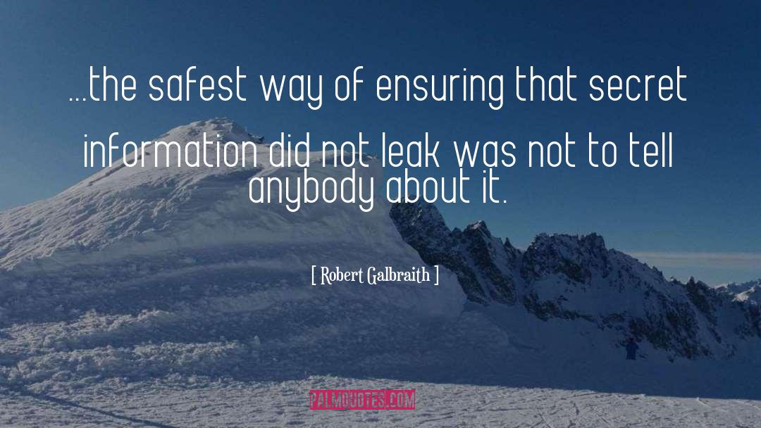 Secret Feelings quotes by Robert Galbraith