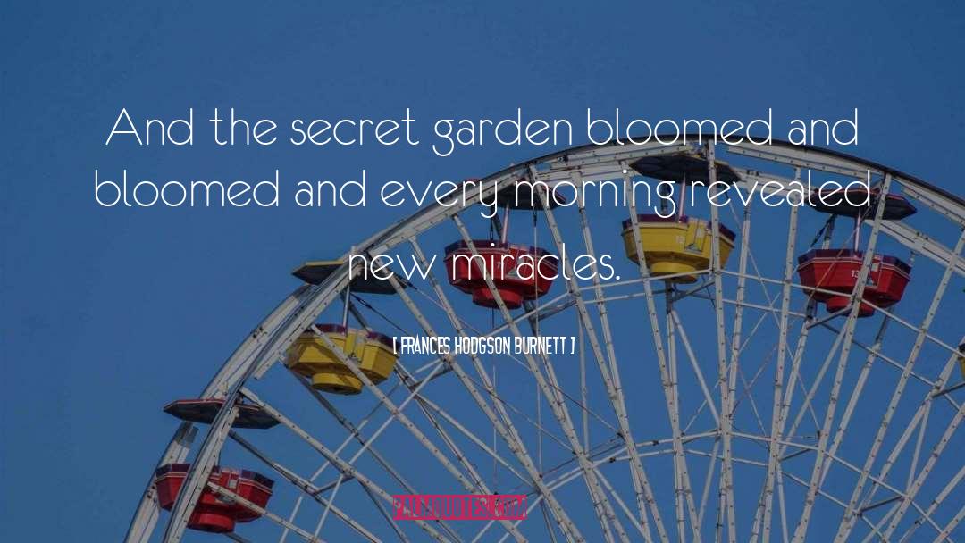 Secret Garden quotes by Frances Hodgson Burnett