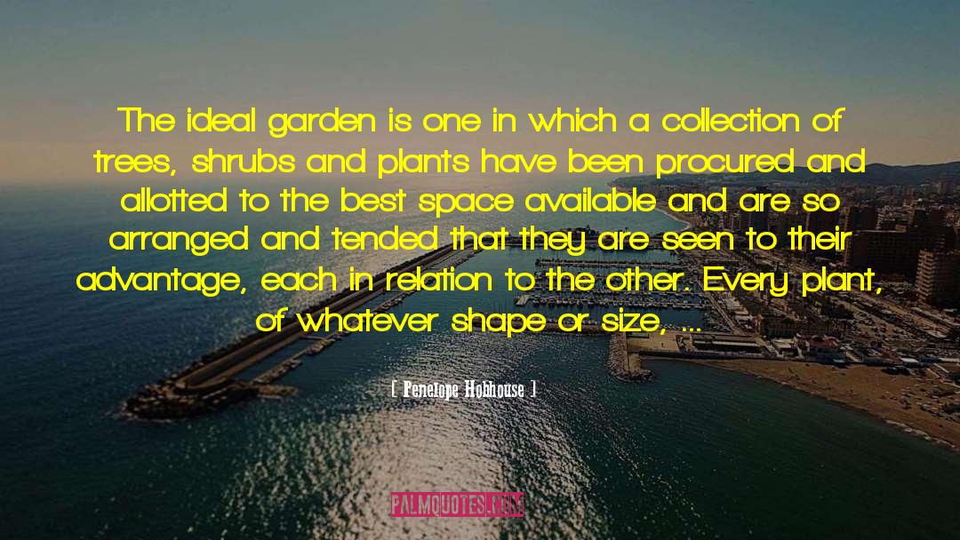 Secret Garden quotes by Penelope Hobhouse