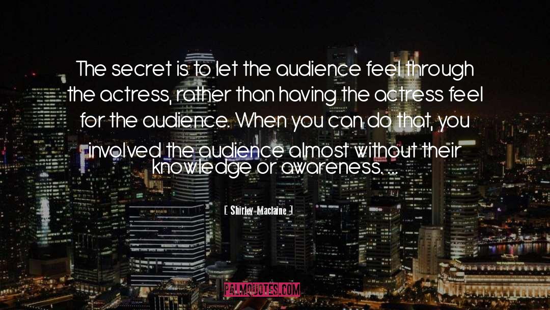 Secret Identity quotes by Shirley Maclaine