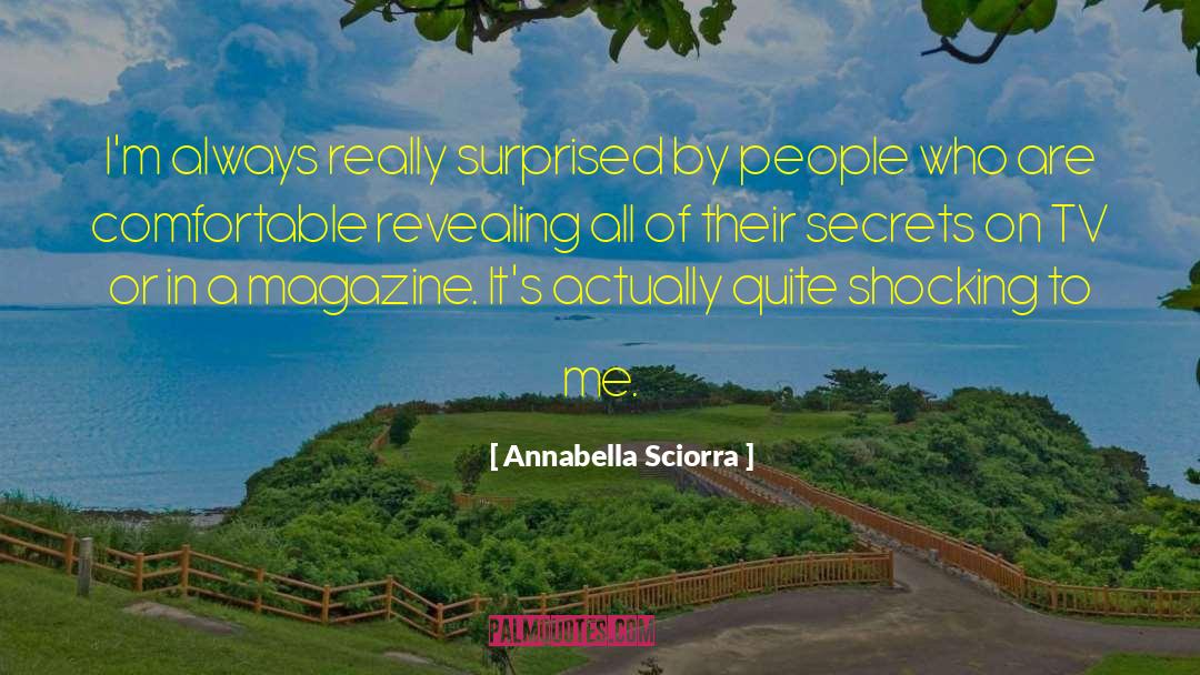 Secret Ingredient quotes by Annabella Sciorra