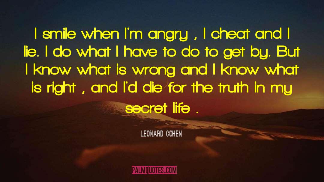 Secret Life quotes by Leonard Cohen