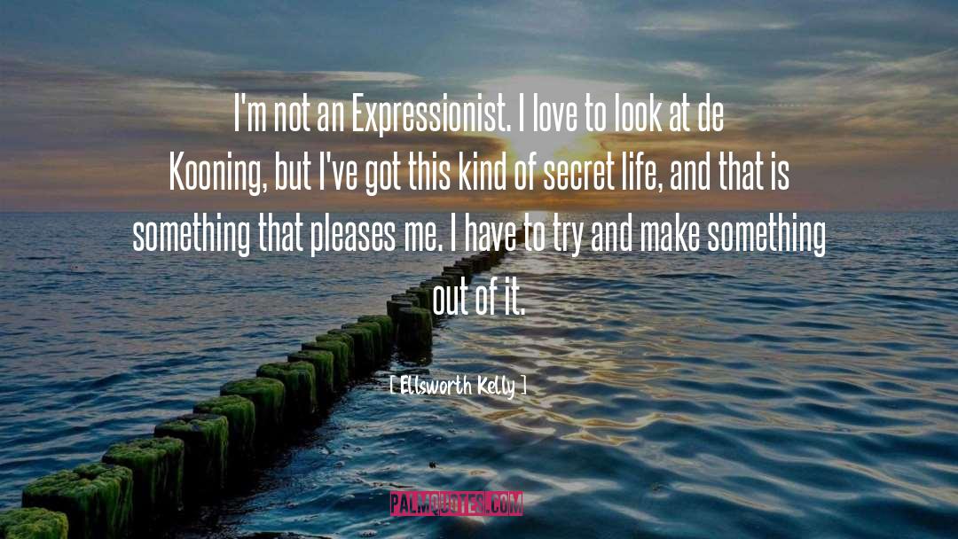 Secret Life quotes by Ellsworth Kelly