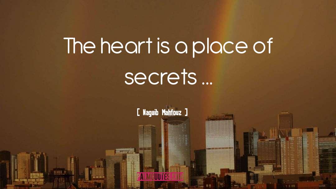 Secret Lovers quotes by Naguib Mahfouz