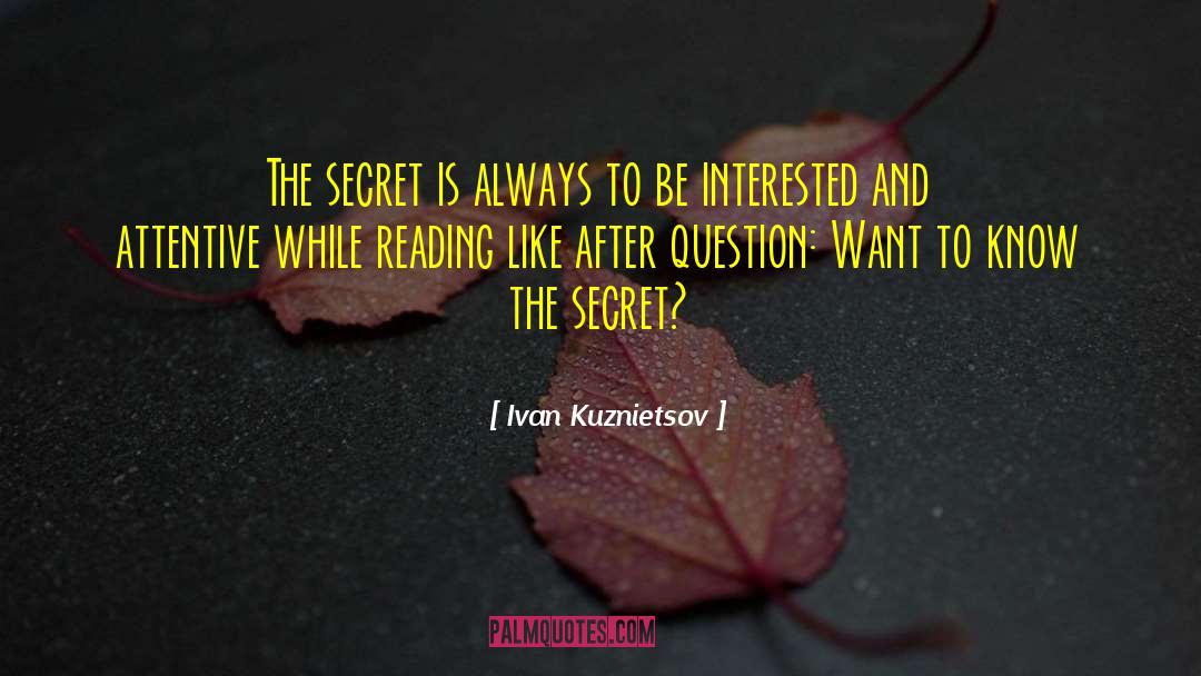 Secret Mcqueen quotes by Ivan Kuznietsov