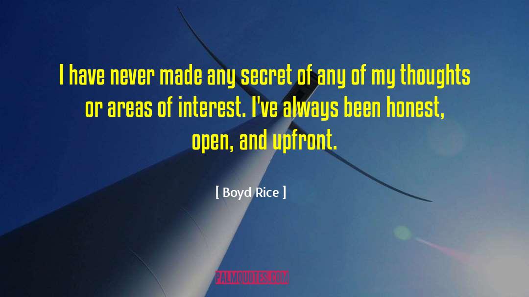 Secret Mcqueen quotes by Boyd Rice