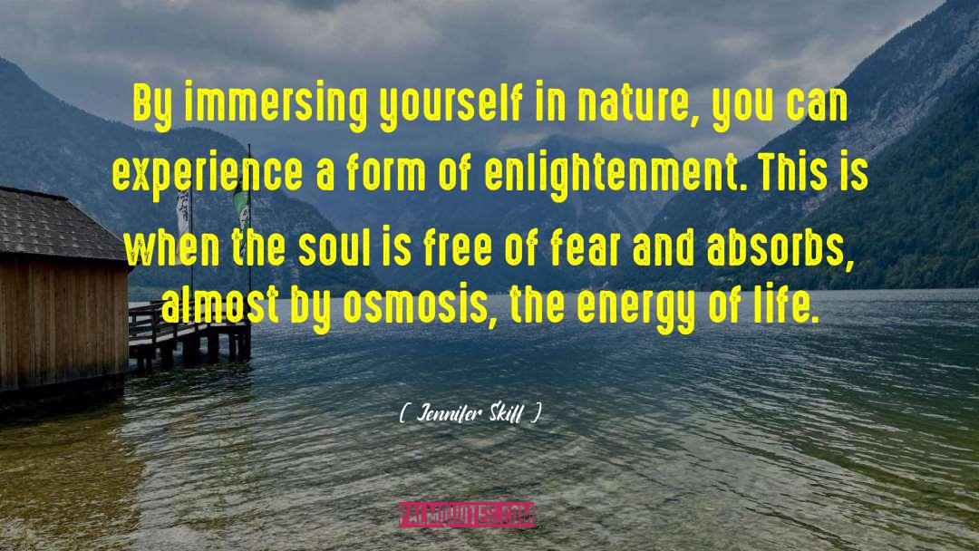 Secret Of Enlightenment quotes by Jennifer Skiff