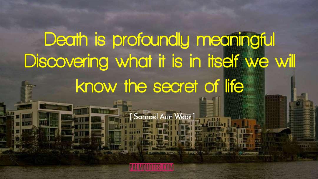 Secret Of Life quotes by Samael Aun Weor