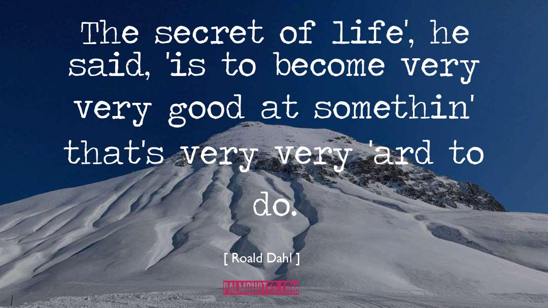 Secret Of Life quotes by Roald Dahl