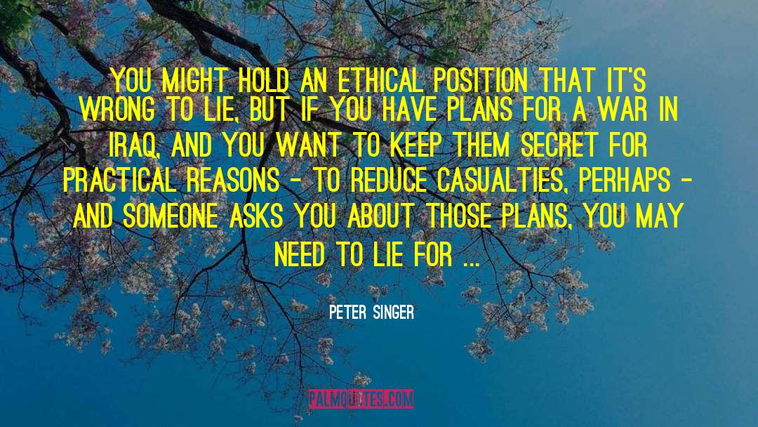 Secret Origins quotes by Peter Singer
