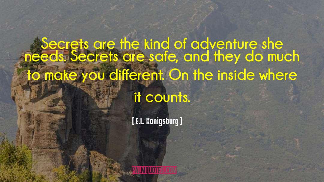 Secret Police quotes by E.L. Konigsburg