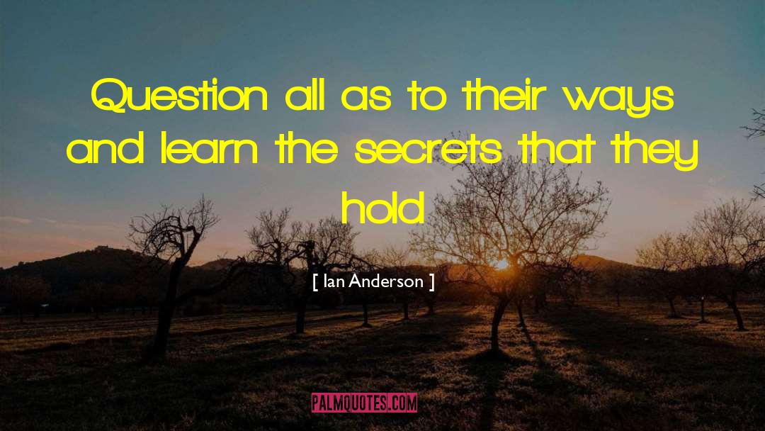 Secret Police quotes by Ian Anderson
