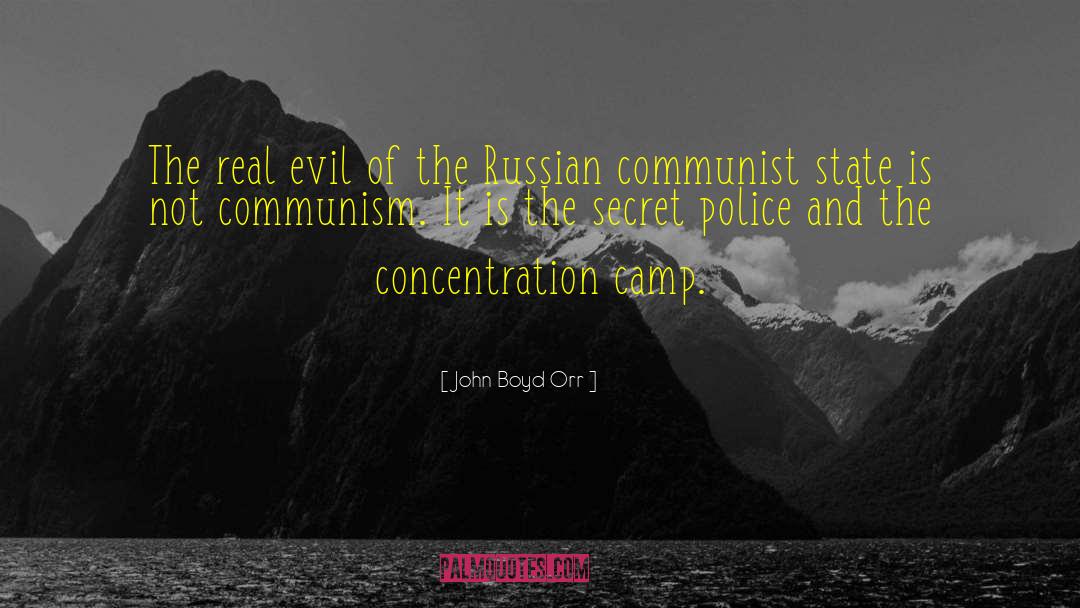 Secret Police quotes by John Boyd Orr