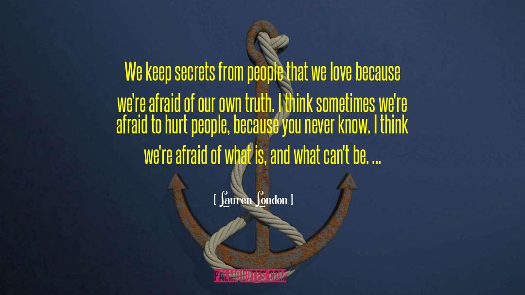 Secret Societies quotes by Lauren London