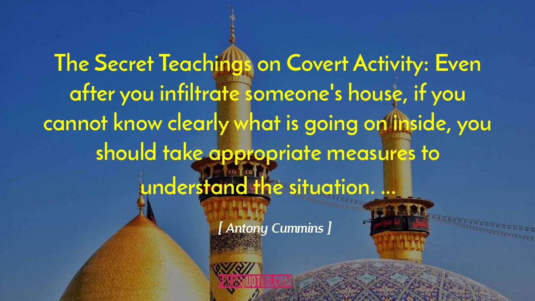 Secret Teachings quotes by Antony Cummins