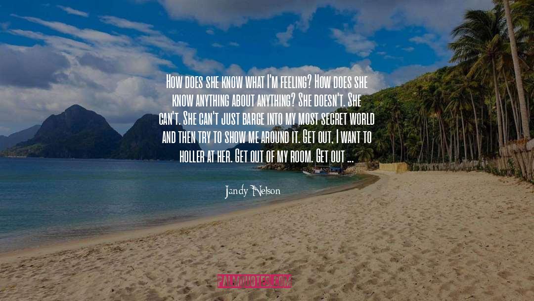 Secret Thoughts quotes by Jandy Nelson