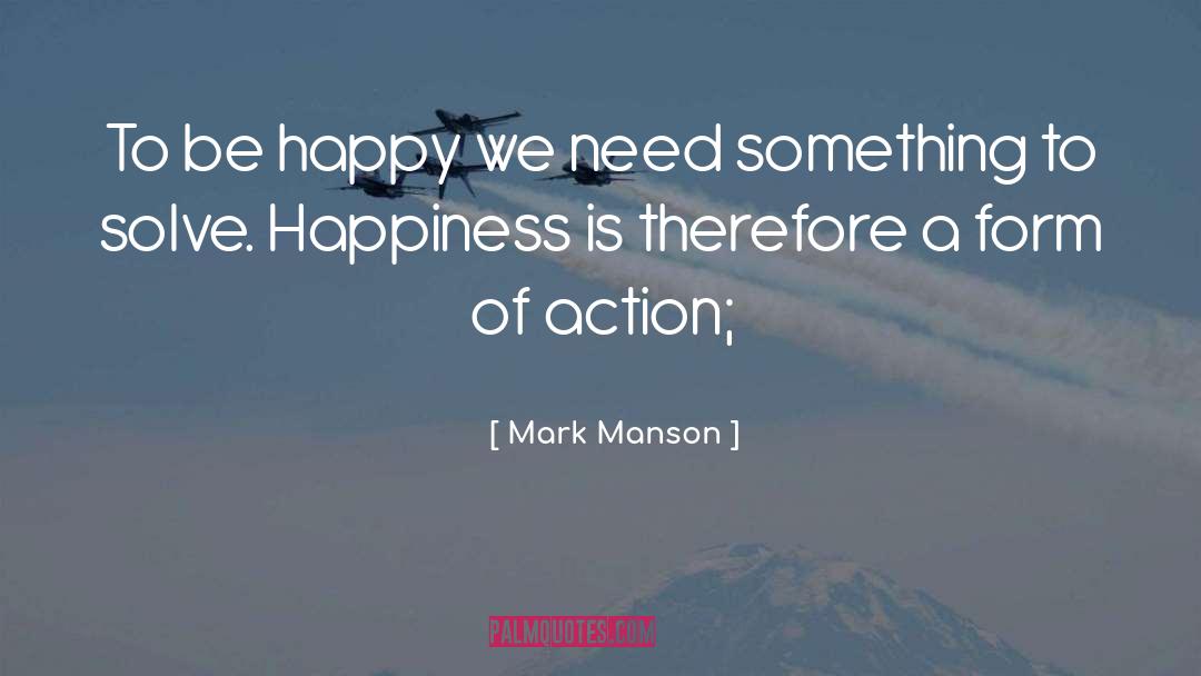 Secret To Happiness quotes by Mark Manson