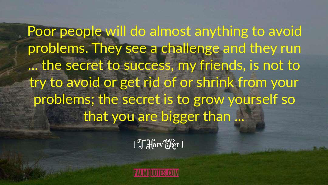 Secret To Success quotes by T. Harv Eker