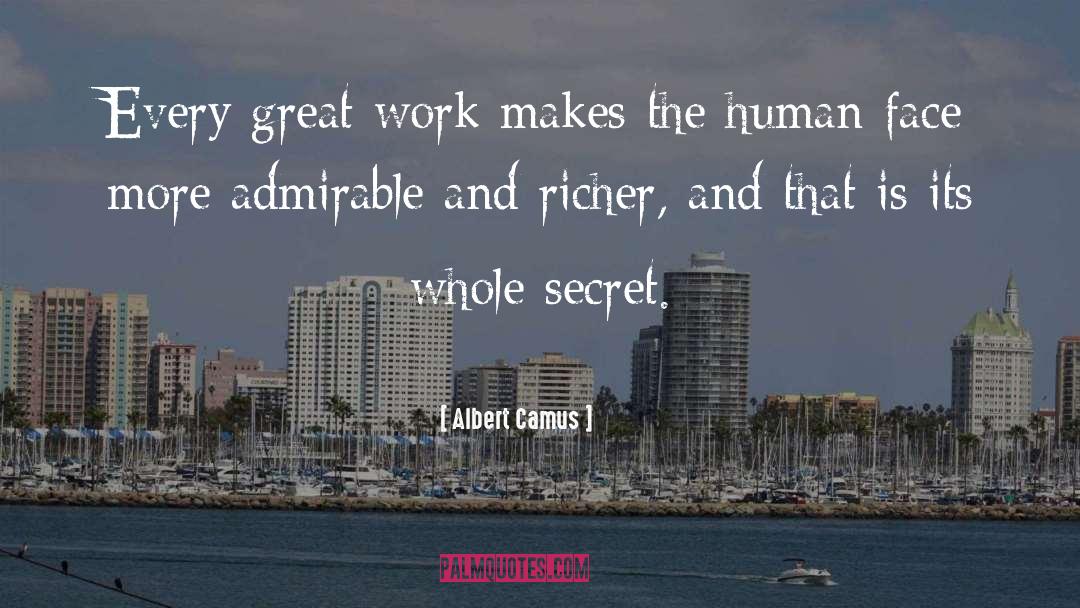 Secret Work quotes by Albert Camus