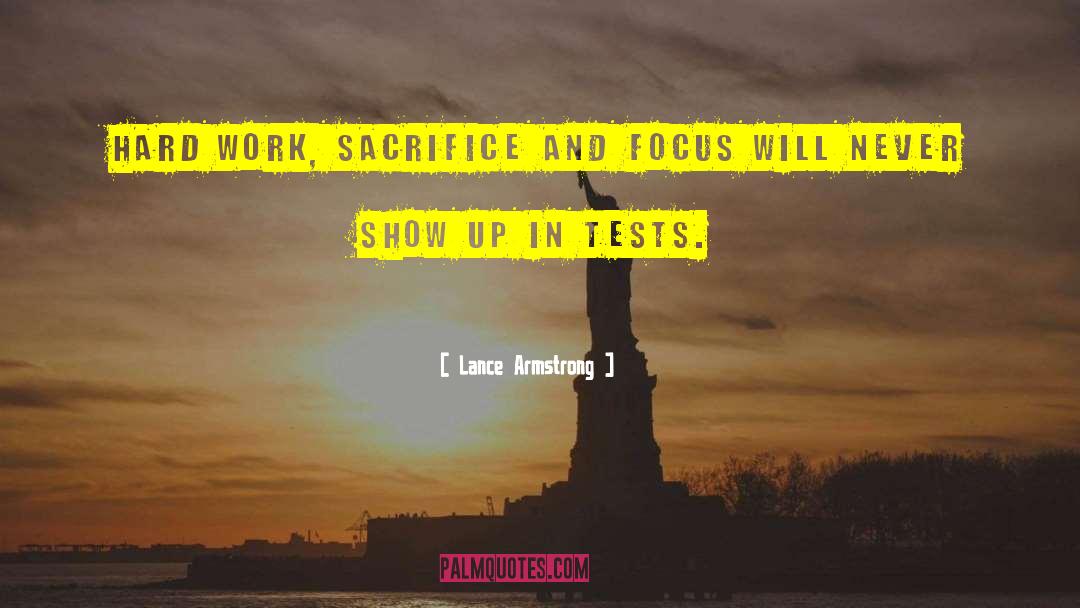 Secret Work quotes by Lance Armstrong