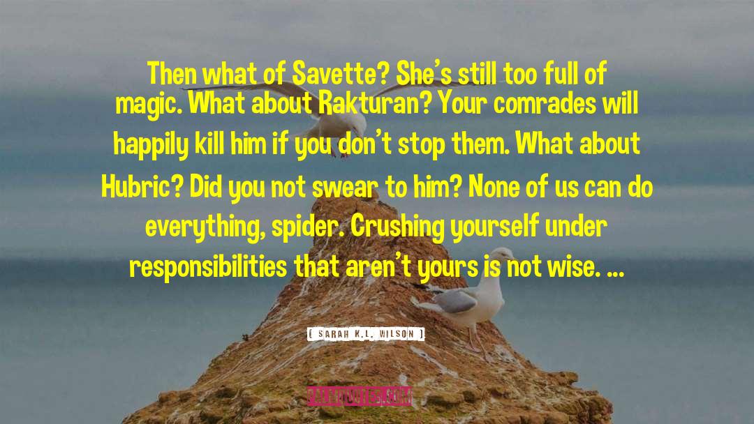 Secretly Crushing You quotes by Sarah K.L. Wilson