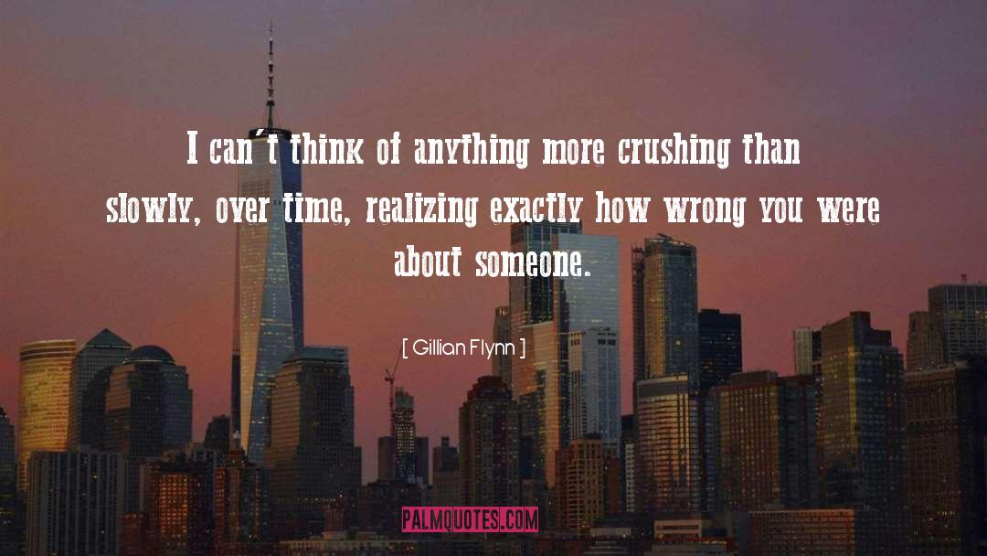 Secretly Crushing You quotes by Gillian Flynn