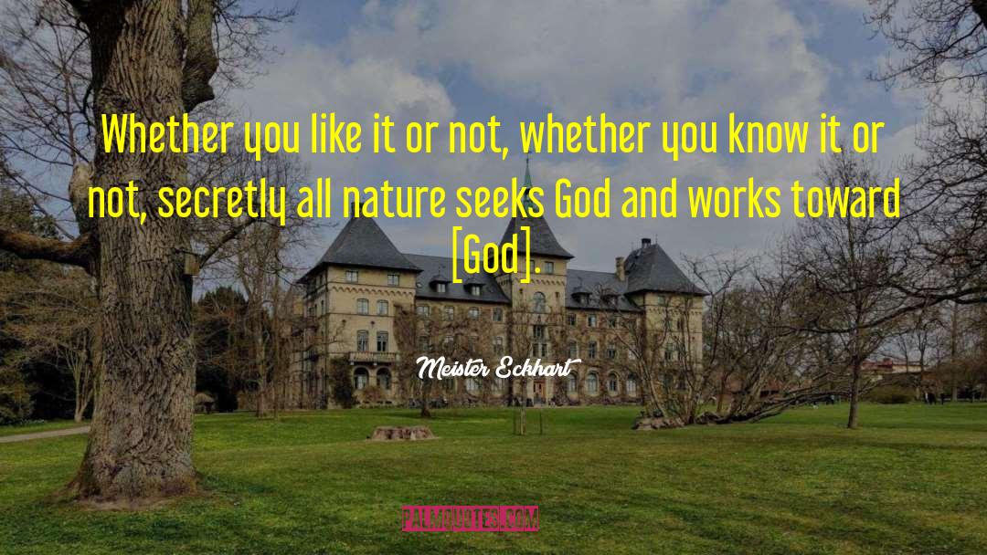 Secretly quotes by Meister Eckhart