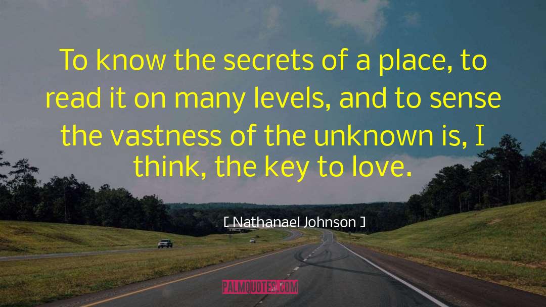 Secrets And Peace quotes by Nathanael Johnson