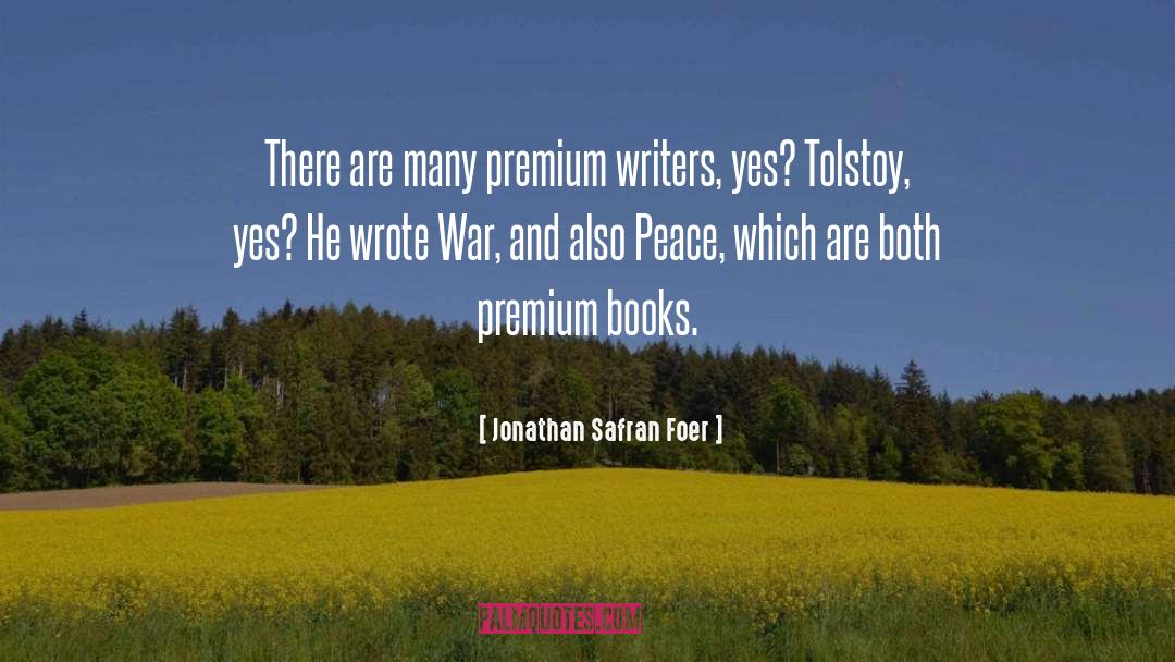 Secrets And Peace quotes by Jonathan Safran Foer