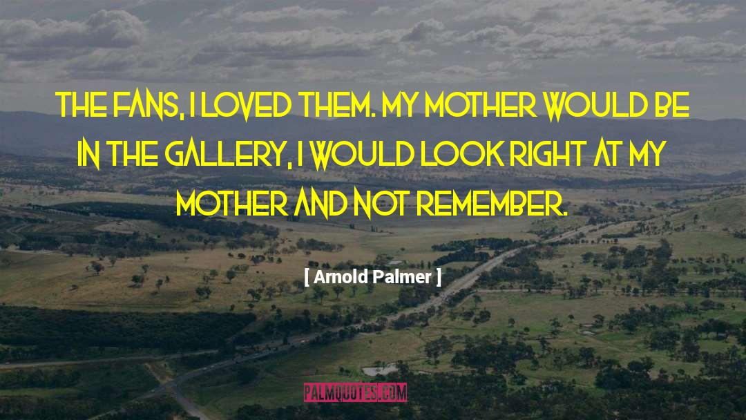 Secrist Gallery quotes by Arnold Palmer