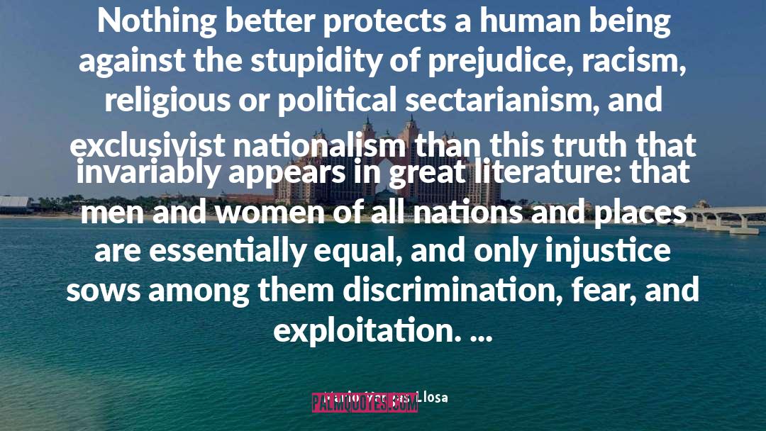 Sectarianism quotes by Mario Vargas-Llosa