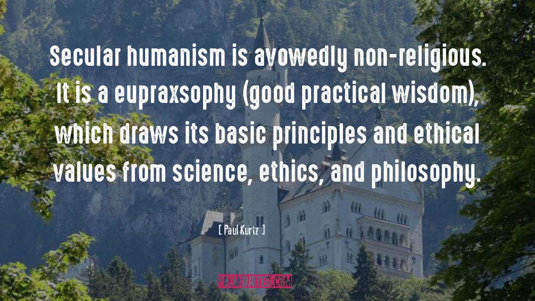 Secular Humanism quotes by Paul Kurtz