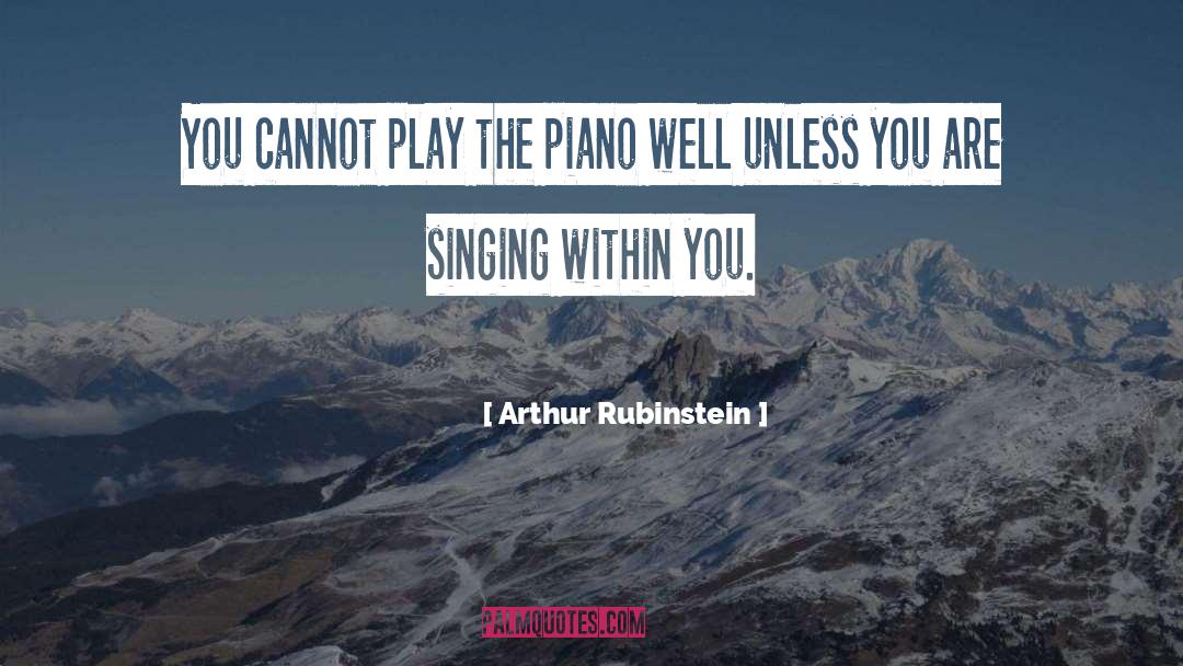 Secular Music quotes by Arthur Rubinstein