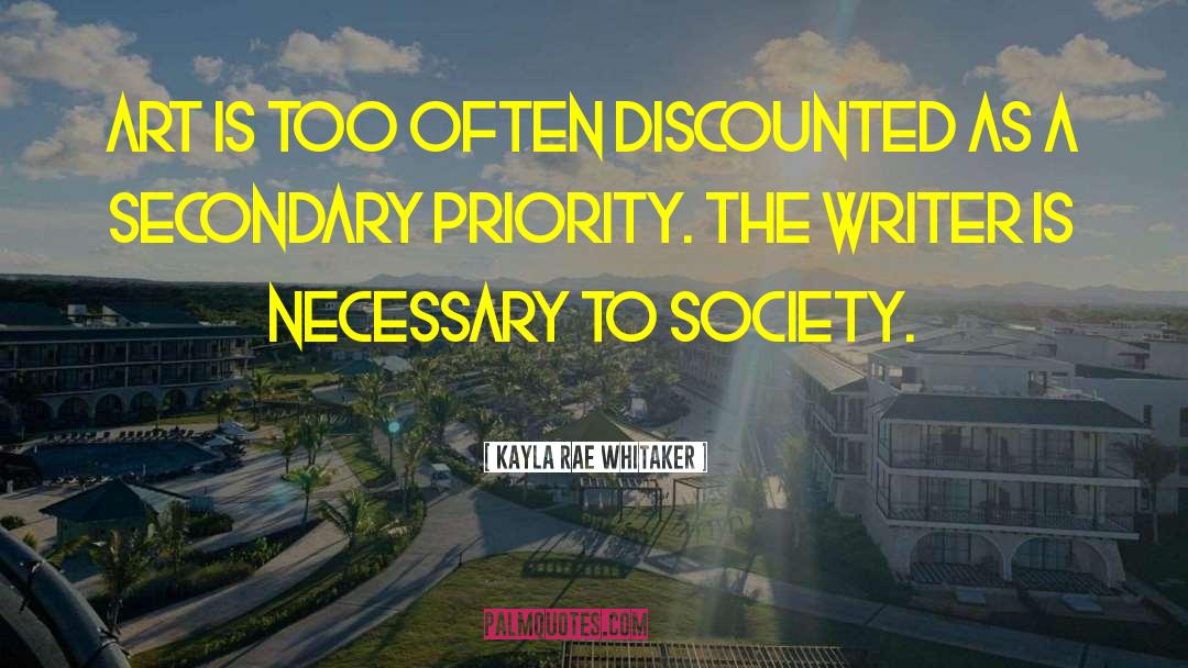 Secular Society quotes by Kayla Rae Whitaker