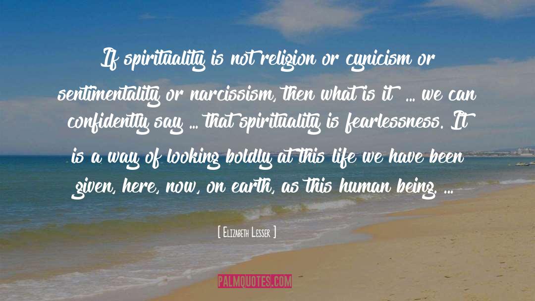 Secular Spirituality quotes by Elizabeth Lesser