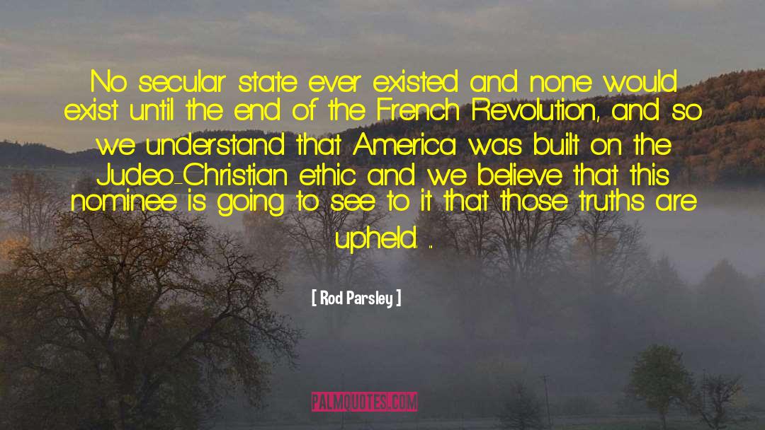 Secular State quotes by Rod Parsley