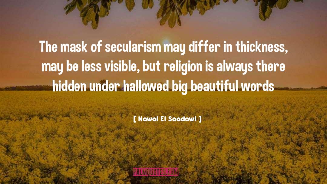 Secularism quotes by Nawal El Saadawi