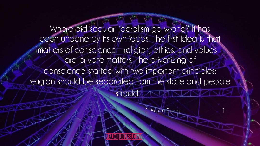 Secularism quotes by Austin Dacey