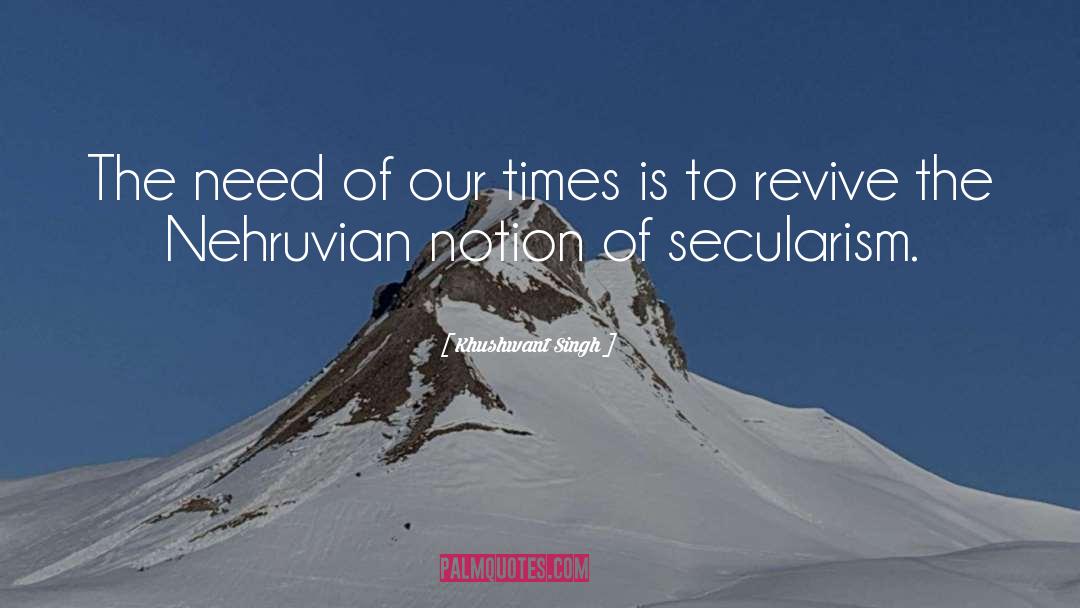 Secularism quotes by Khushwant Singh