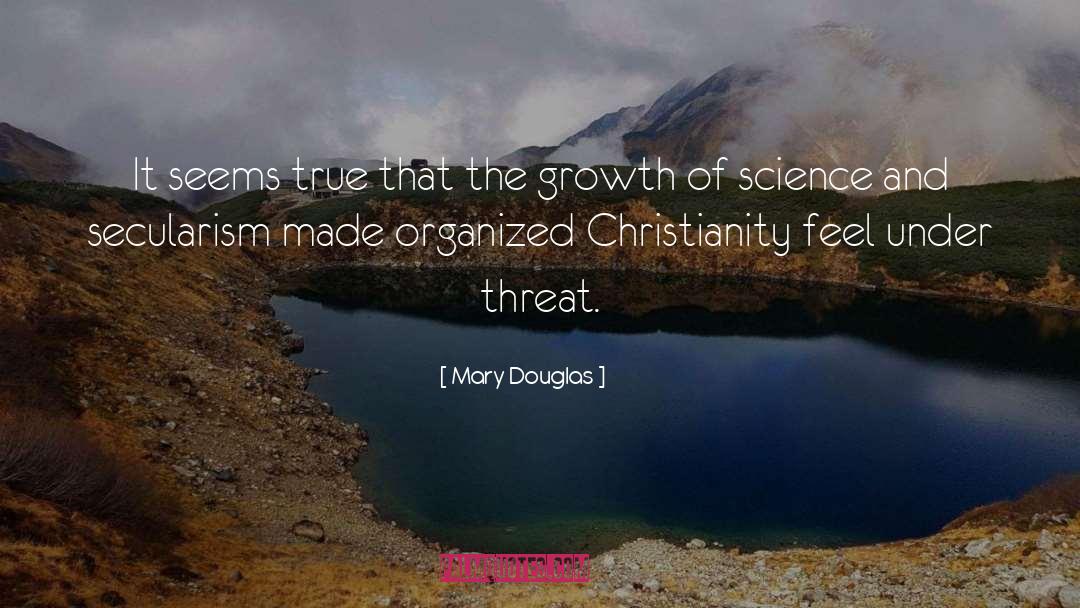 Secularism quotes by Mary Douglas