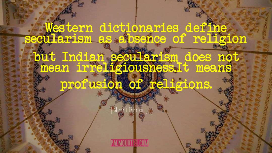 Secularism Utopism quotes by Shashi Tharoor