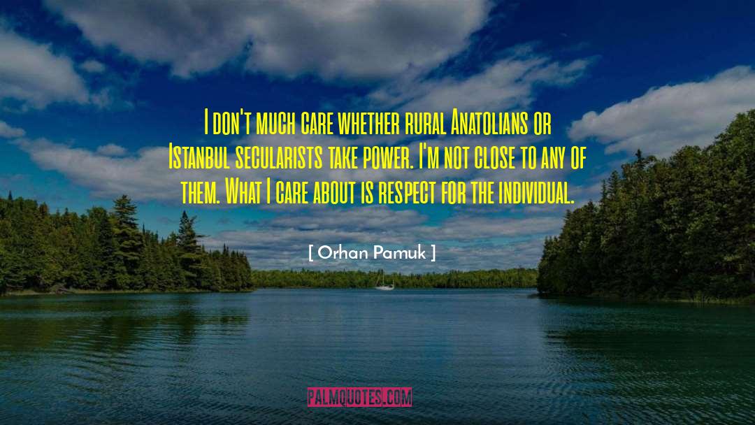 Secularists quotes by Orhan Pamuk