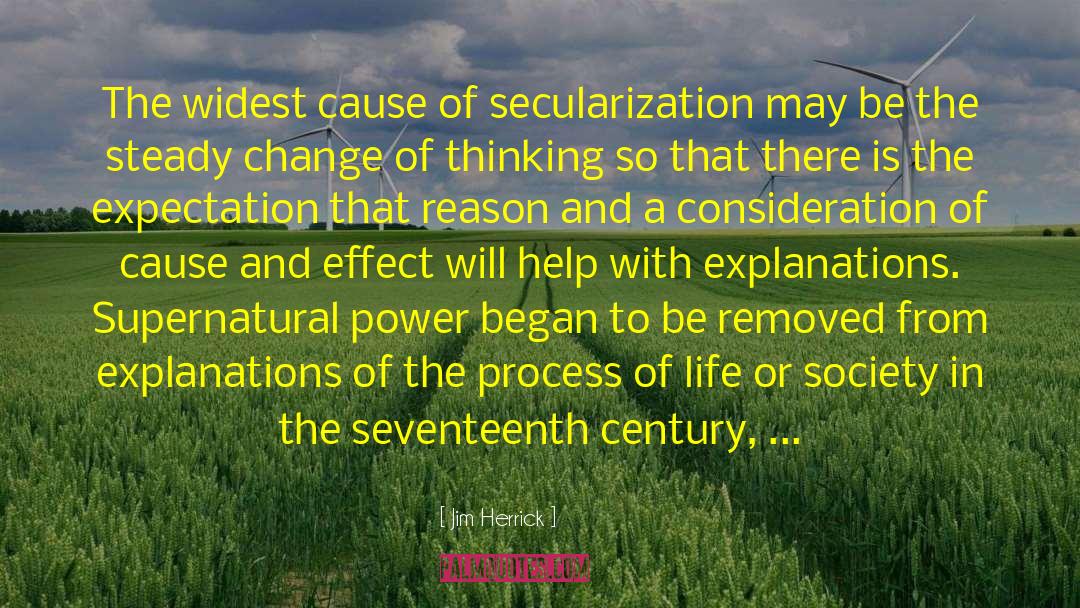 Secularization quotes by Jim Herrick