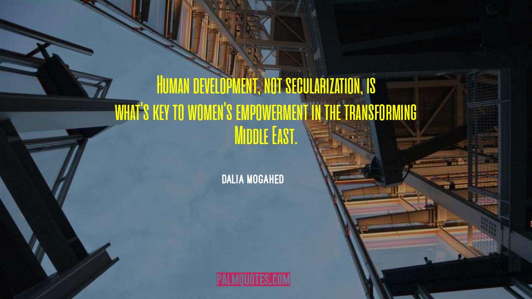 Secularization quotes by Dalia Mogahed